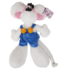 Diddl Plüschtier Diddl in blauer Latzhose 30 cm