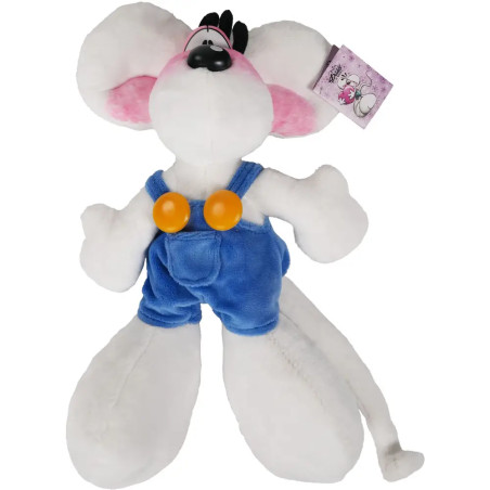 Diddl Plüschtier Diddl in blauer Latzhose 30 cm