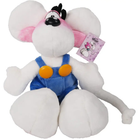 Diddl Plüschtier Diddl in blauer Latzhose 30 cm