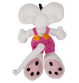 Diddl Plüschtier Diddl in rosa Latzhose  30 cm