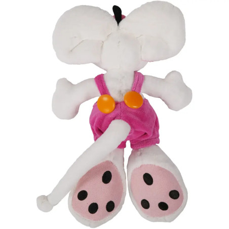 Diddl Plüschtier Diddl in rosa Latzhose  30 cm