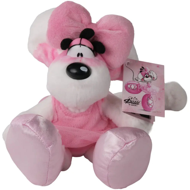 Diddl Plüschtier Diddlina im Ballerina-Kleid 20 cm