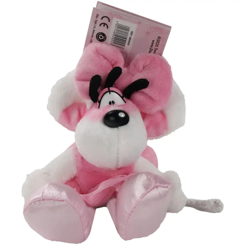 Diddl Plüsch-Schlüsselanhänger Diddlina  im Ballerina-Kleid 15 cmleid 15 cm