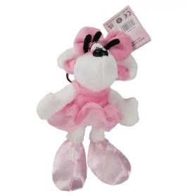 Diddl Plüsch-Schlüsselanhänger Diddlina  im Ballerina-Kleid 15 cmleid 15 cm