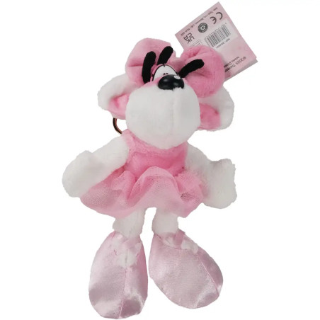 Diddl Plüsch-Schlüsselanhänger Diddlina  im Ballerina-Kleid 15 cmleid 15 cm