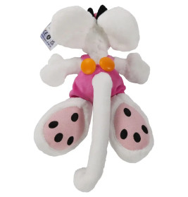 Diddl Plüschtier Diddl in rosa Latzhose 20 cm