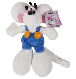 Diddl Plüschtier Diddl in blauer Latzhose 20 cm