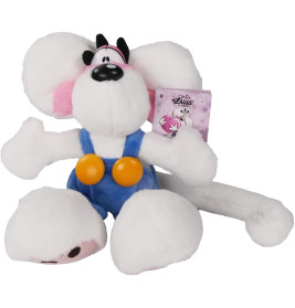 Diddl Plüschtier Diddl in blauer Latzhose 20 cm