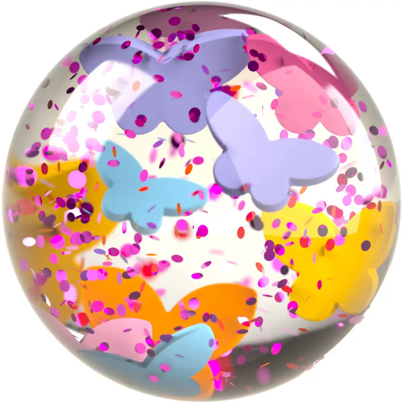 HABA Kullerbü  Effektkugel Glitzer-Schmetterling