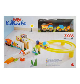 HABA Kullerbü  Spielbahn Auf der Baustelle
