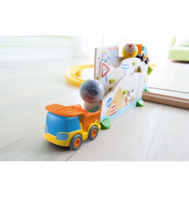 HABA Kullerbü  Spielbahn Auf der Baustelle