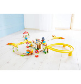 HABA Kullerbü  Spielbahn Auf der Baustelle