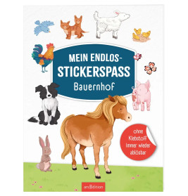 Mein Endlos-Stickerspaß – Bauernhof