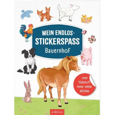 Mein Endlos-Stickerspaß – Bauernhof