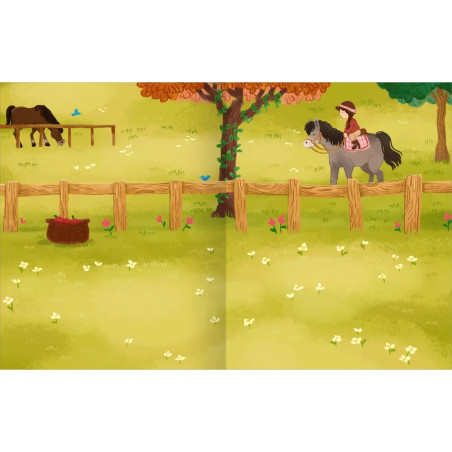 Mein Endlos-Stickerspaß – Bauernhof