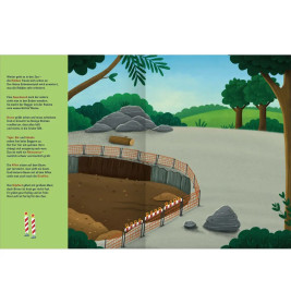 Mitmach-Stickerbuch – Bruno, der kleine Bagger