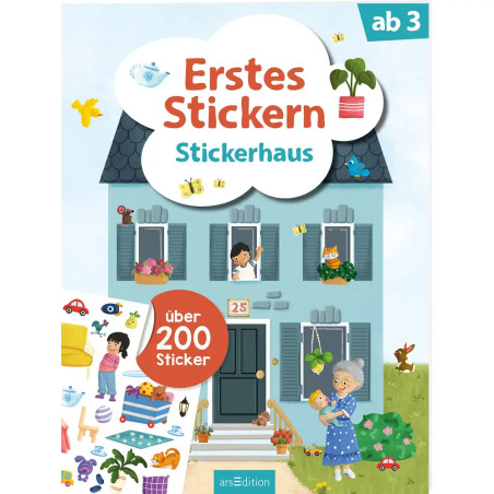 Erstes Stickern – Stickerhaus