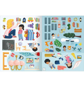 Erstes Stickern – Stickerhaus