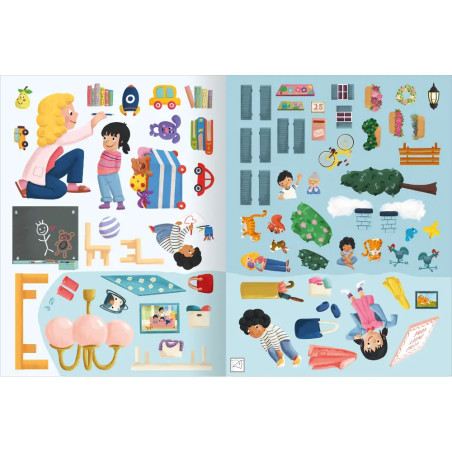 Erstes Stickern – Stickerhaus