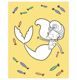 Diamant-Malbuch Meerjungfrauen