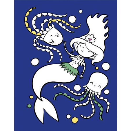 Diamant-Malbuch Meerjungfrauen