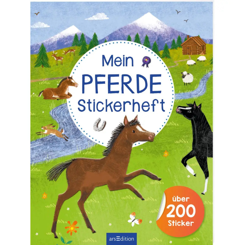 Mein Pferde-Stickerheft