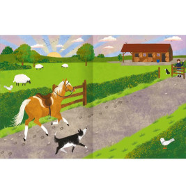 Mein Pferde-Stickerheft