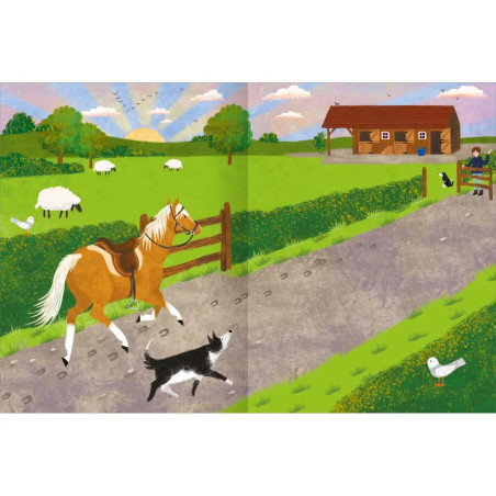 Mein Pferde-Stickerheft