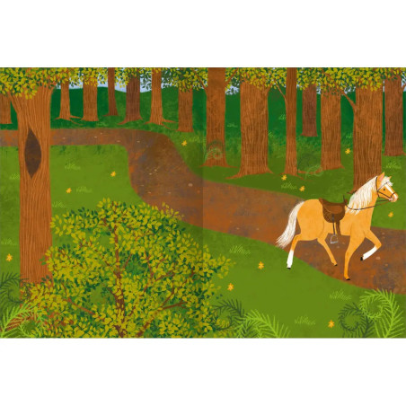 Mein Pferde-Stickerheft