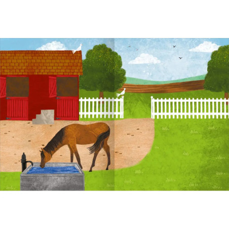 Mein Pferde-Stickerheft