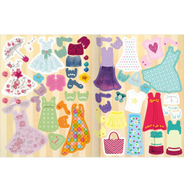 Das superdicke Stickerheft – Anziehpuppen