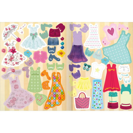 Das superdicke Stickerheft – Anziehpuppen