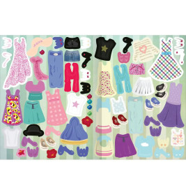 Das superdicke Stickerheft – Anziehpuppen