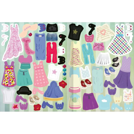 Das superdicke Stickerheft – Anziehpuppen