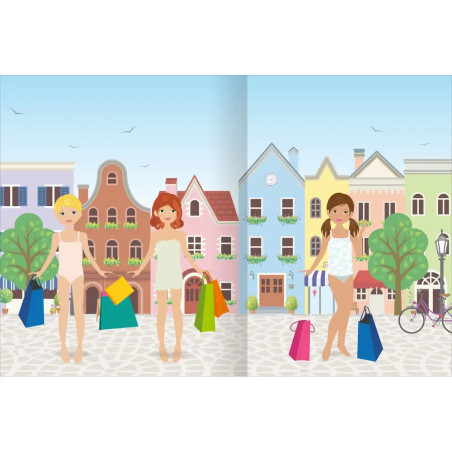 Das superdicke Stickerheft – Anziehpuppen