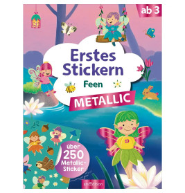 Erstes Stickern Metallic – Feen