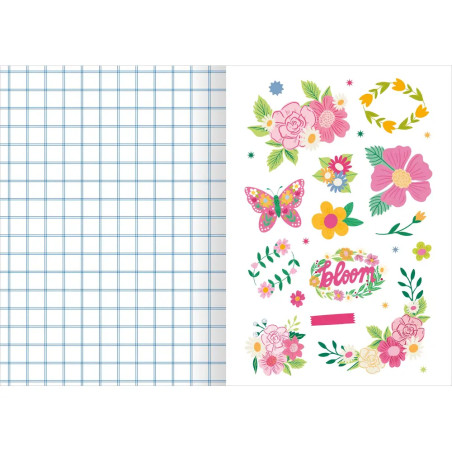 I Love to Bloom – Sticker-Liebe