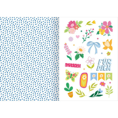 I Love to Bloom – Sticker-Liebe