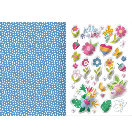 I Love to Bloom – Sticker-Liebe