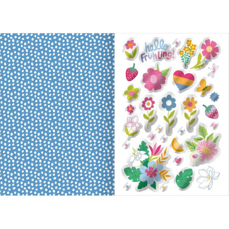 I Love to Bloom – Sticker-Liebe