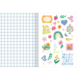 I Love to Bloom – Sticker-Liebe