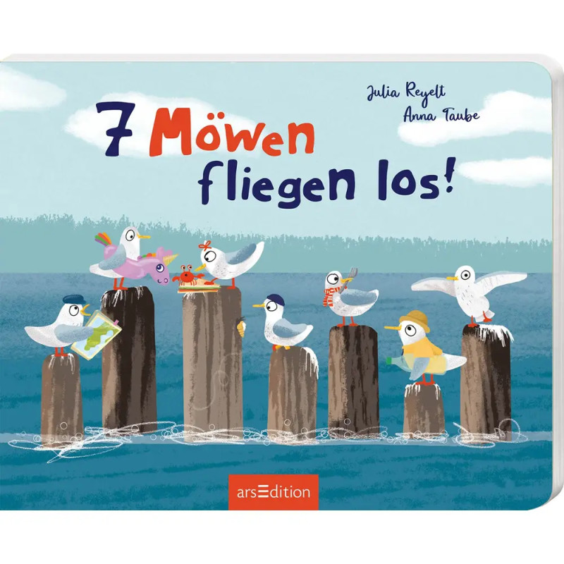 7 Möwen fliegen los!