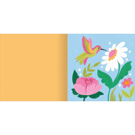 I Love to Bloom – Diamantsticker