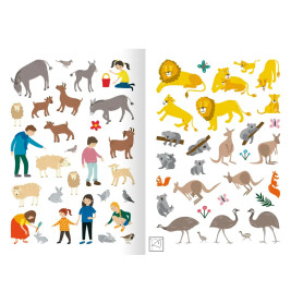 MINI-Stickerheft – Im Zoo