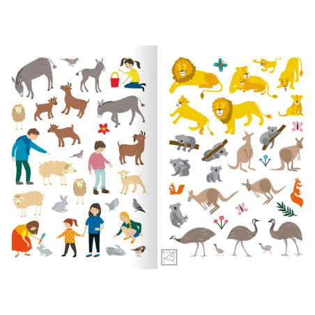 MINI-Stickerheft – Im Zoo