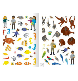 MINI-Stickerheft – Im Zoo