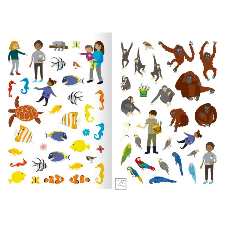 MINI-Stickerheft – Im Zoo