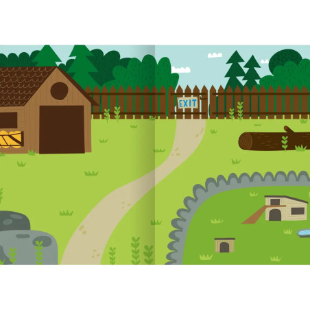 MINI-Stickerheft – Im Zoo