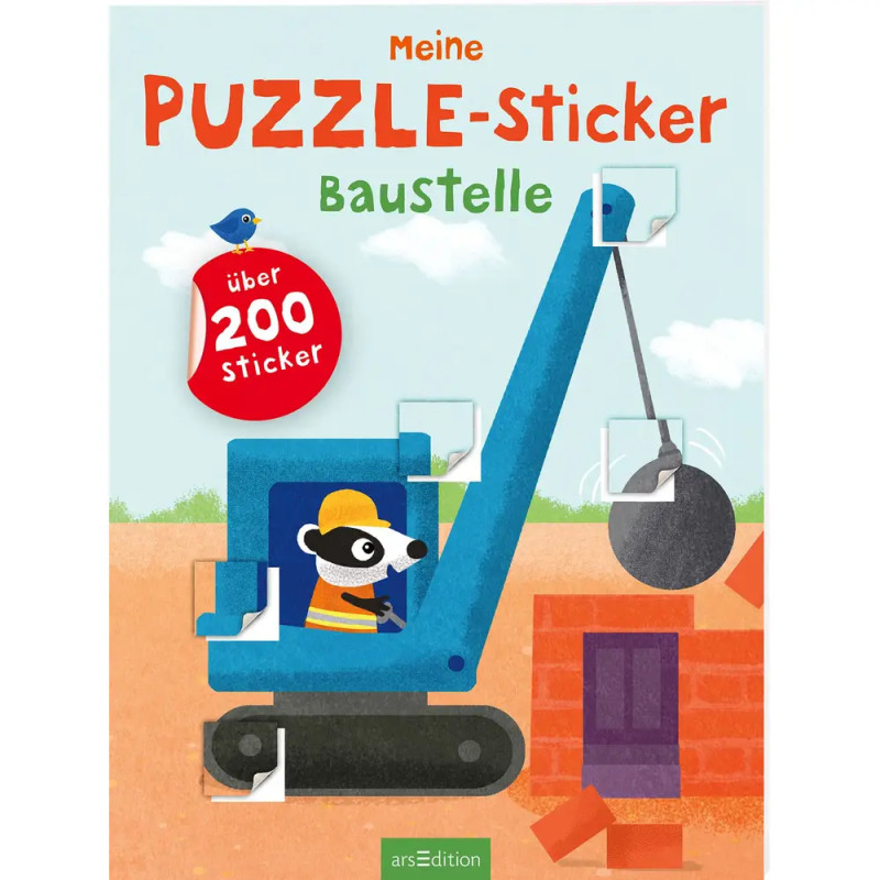 Meine Puzzle-Sticker – Baustelle