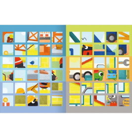Meine Puzzle-Sticker – Baustelle